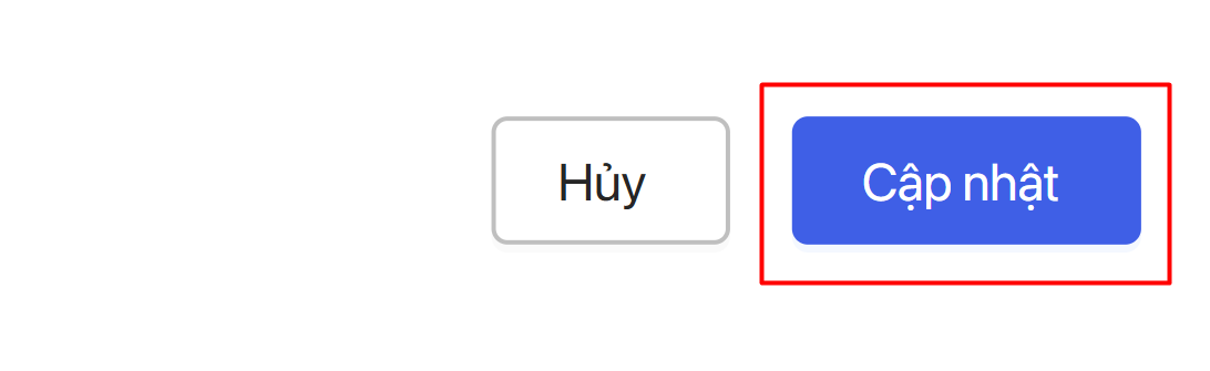 Cập nhật Case