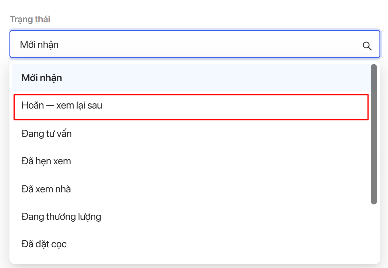 Chỉnh sửa trạng thái sale