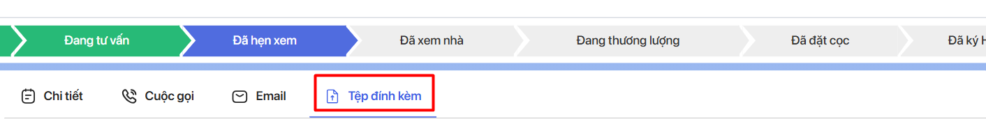 tab tệp đính kèm